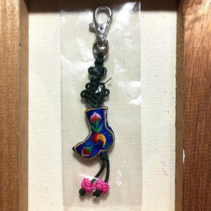 BLUE Korean Traditional Inspired Keychain
